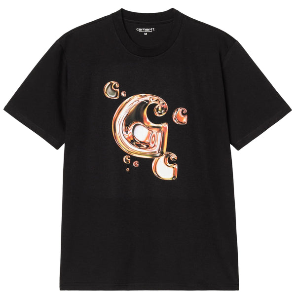 CARHARTT WIP Solar Chrome C-logo T-shirt