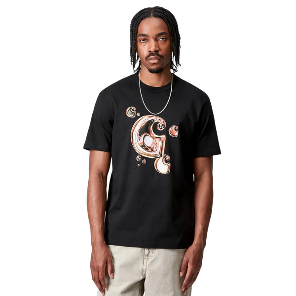 CARHARTT WIP Solar Chrome C-logo T-shirt