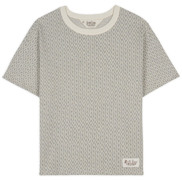 BRAIN DEAD Jacquard Broken Stripe T-shirt