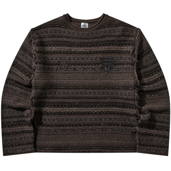 UMBRO Fair Isle Crest Crew
