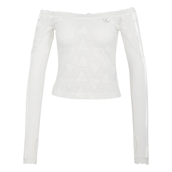 ADIDAS Lace Bardot Top