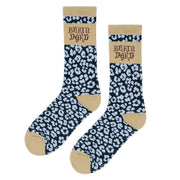 BRAIN DEAD Paneled Logo Crew Socks