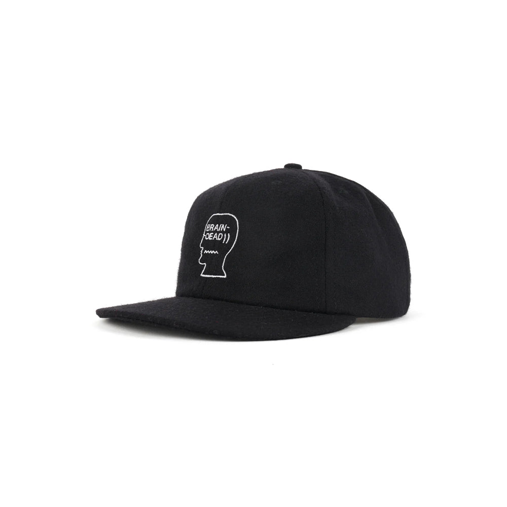 BRAIN DEAD Flannel Classic Logohead 6 Pannel Hat