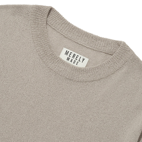 MERELY MADE Premium Wide Round Neckline Knit