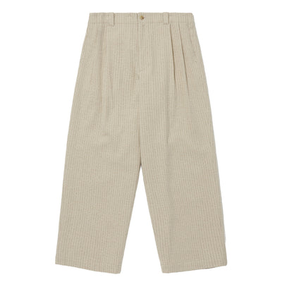 MERELY MADE Merely Premium Vintage Woolen Stripe Wide Pants