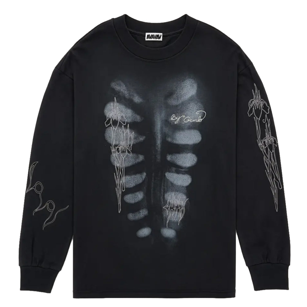 AVAVAV Tage X-Ray Handwriting T-shirt