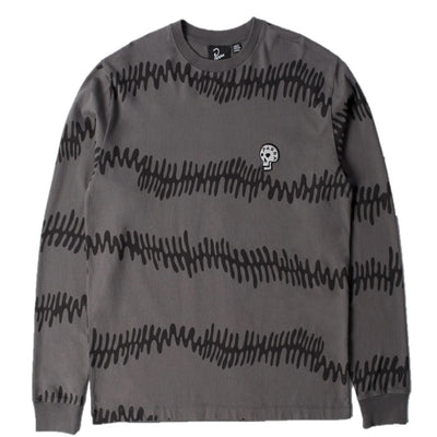 BY PARRA Stitched Skull Longsleeve t-shirt