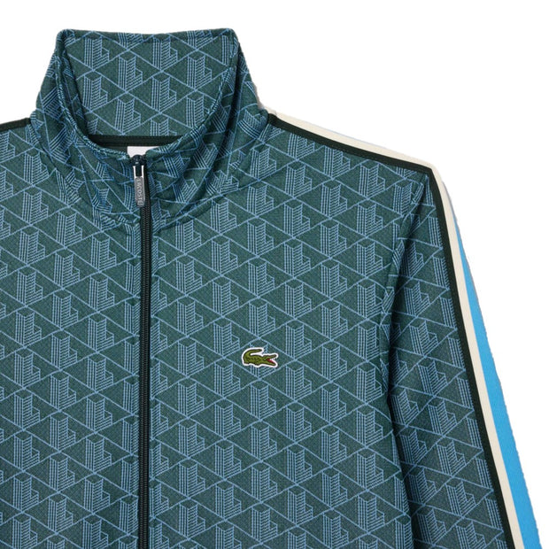 LACOSTE Full Zip Jacquard Monograms Jacket