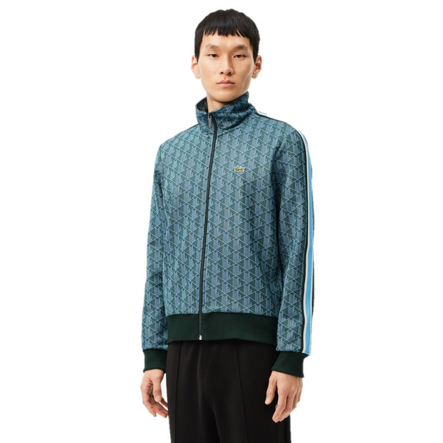 LACOSTE Full Zip Jacquard Monograms Jacket