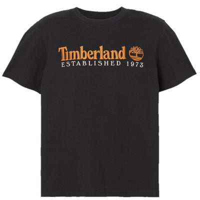 TIMBERLAND Estabilished 1973 Embroidery Logo Tee