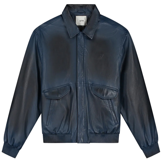 ARTE  Leather Fade Jacket