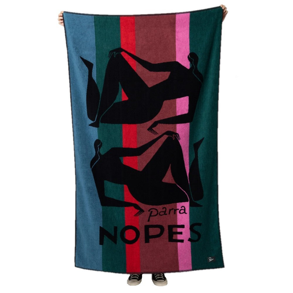 BY PARRA Nope und nopes beach towel