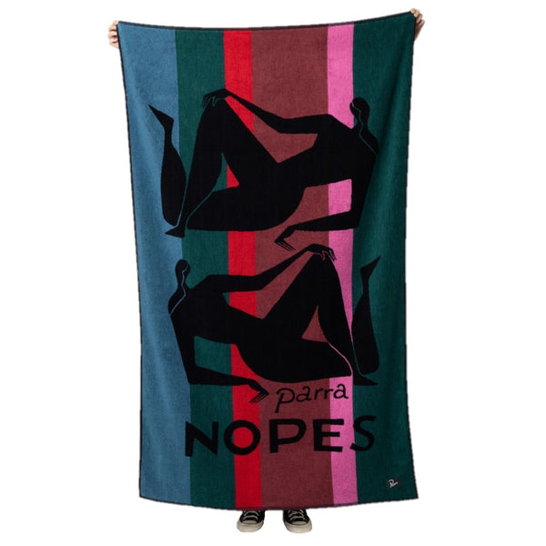 BY PARRA Nope und nopes beach towel