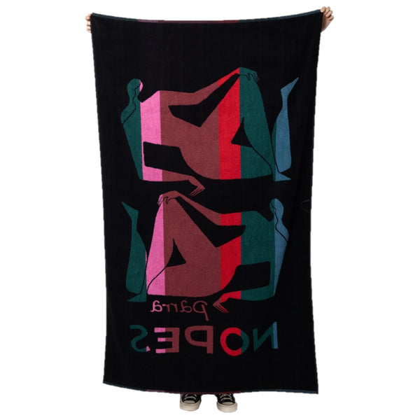 BY PARRA Nope und nopes beach towel