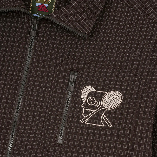 BRAIN DEAD Brain Dead Equipment Tennis Zip Jacket