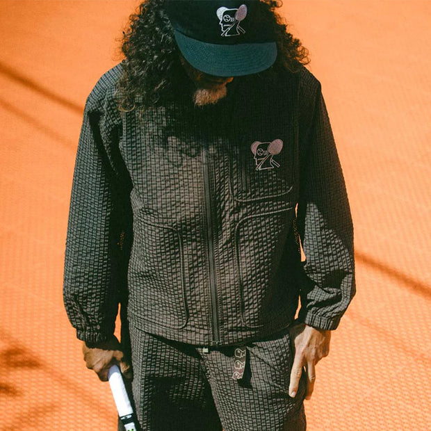 BRAIN DEAD Brain Dead Equipment Tennis Zip Jacket