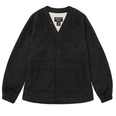 MERELY MADE Merely Premium Wool Blend Melton Berkut Cardigan