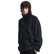 MERELY MADE Merely Premium Wool Blend Melton Berkut Cardigan