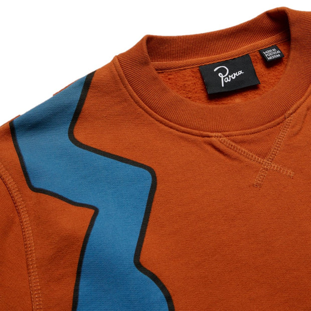 PARRA Early Grab Crew Neck Sweatshirt