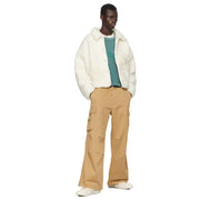 ERL FLEECED WOOL BOMBER JACKET WOVEN