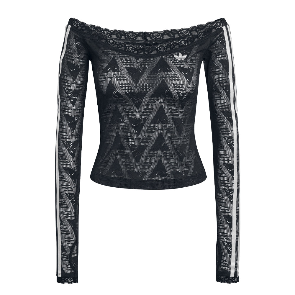 ADIDAS Lace Bardot Top