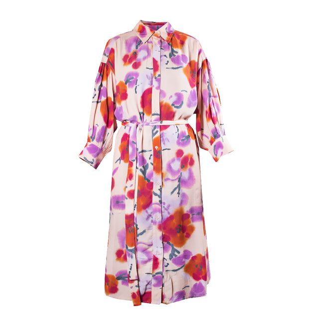 ESSENTIEL Berries Oversized Shirt Dress