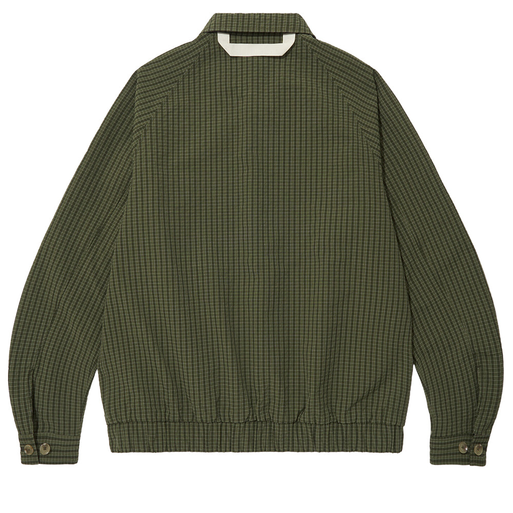 MERELY MADE Premium Bubble Check Raglan Blouson