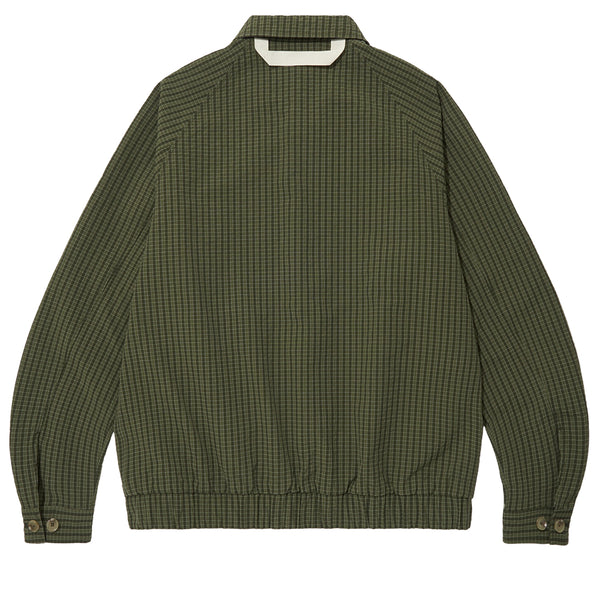 MERELY MADE Premium Bubble Check Raglan Blouson