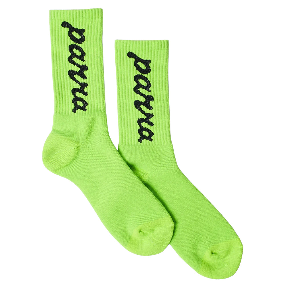 BY PARRA Lowercase Scriptlogo Crew Socks