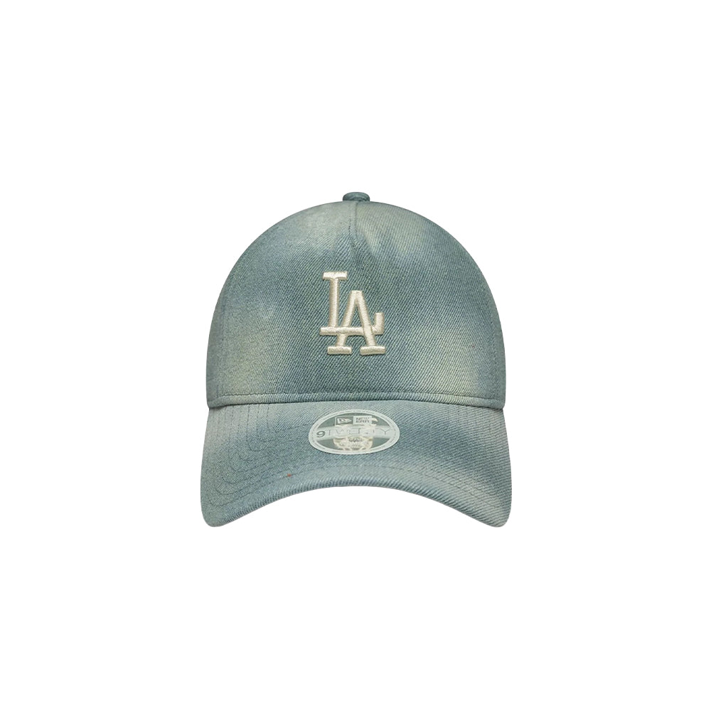 NEW ERA LA Dodgers Womens MLB Denim 9TWENTY A-Frame Adjustable Cap