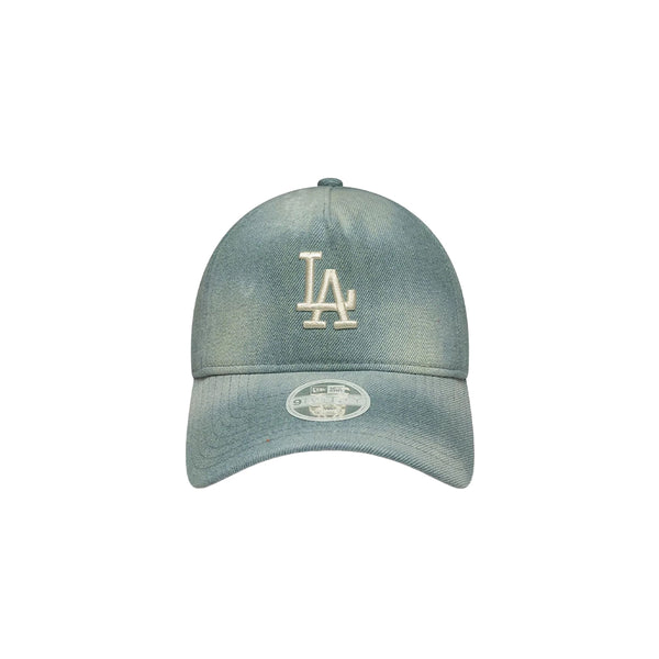 NEW ERA LA Dodgers Womens MLB Denim 9TWENTY A-Frame Adjustable Cap