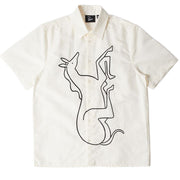 BY PARRA Vertical Horse Short Sleeve Shirt