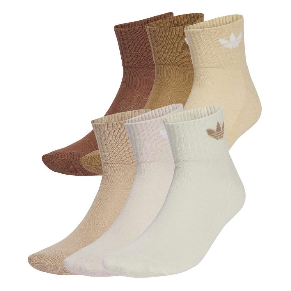 ADIDAS 1/4 Socks 6 Pairs