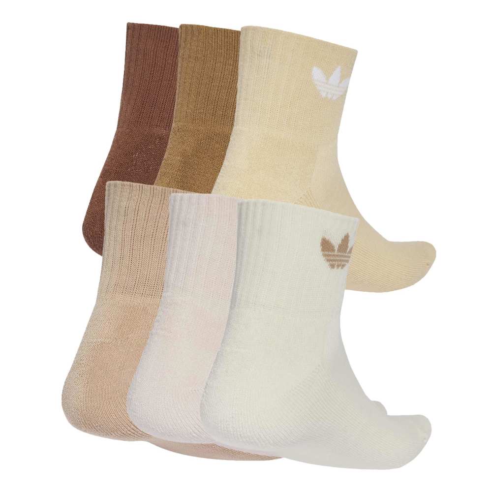 ADIDAS 1/4 Socks 6 Pairs