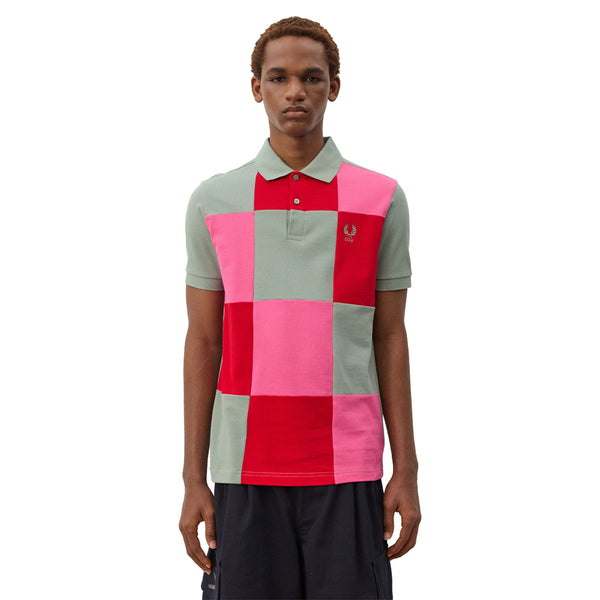 COMME DES GARÇONS SHIRT CDG x Fred Perry Patchwork Polo