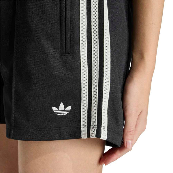 ADIDAS Sprinter Shorts With Knitted Crochet Details