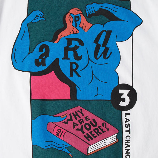 BY PARRA Why Are You Here T-shirt