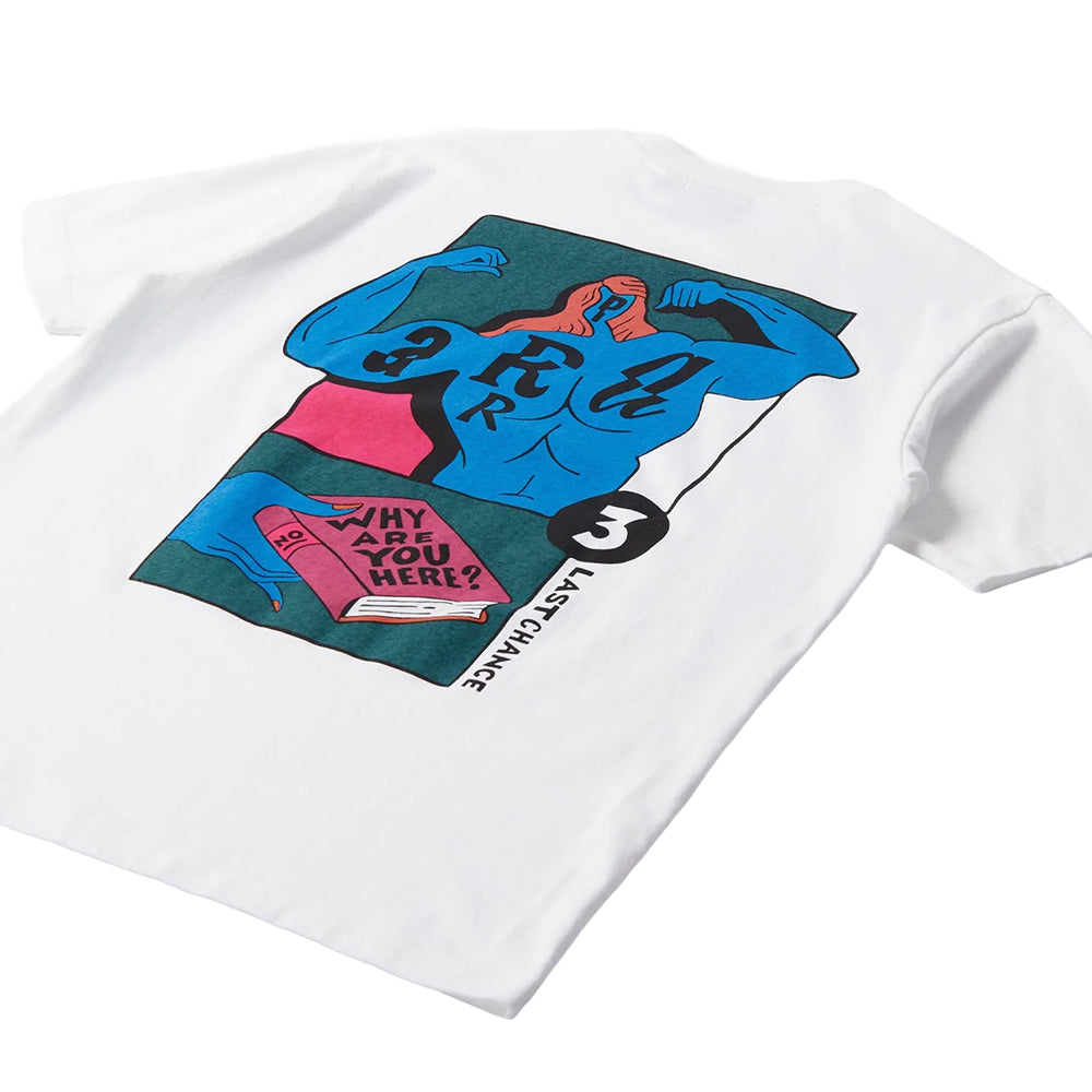 BY PARRA Why Are You Here T-shirt