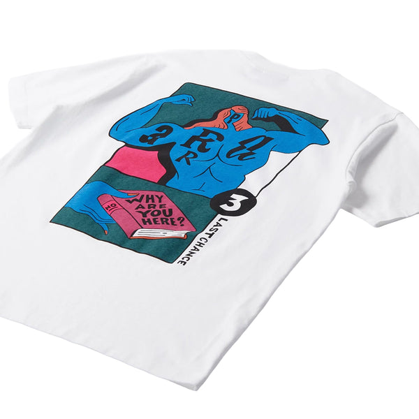 BY PARRA Why Are You Here T-shirt