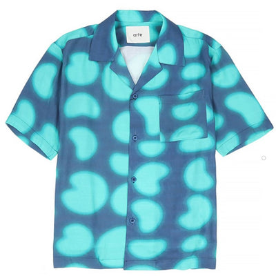 ARTE  Digital Print Bowling Shirt
