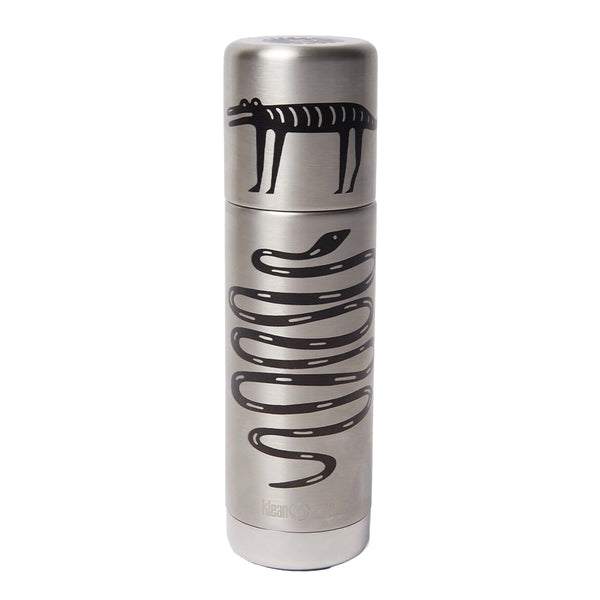 BY PARRA Snakes and darwin Klean Kanteen
