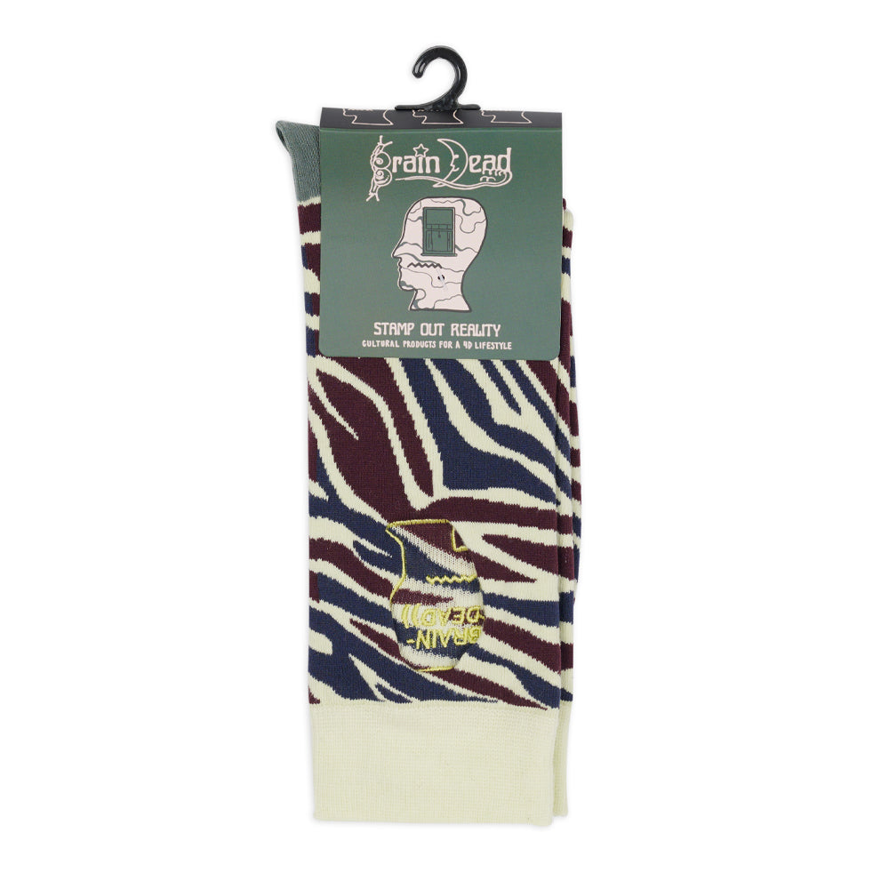 BRAIN DEAD Logohead Dress Socks