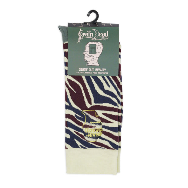 BRAIN DEAD Logohead Dress Socks