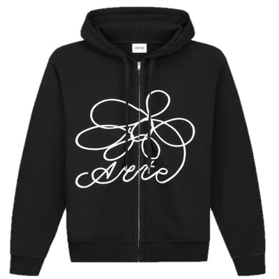 ARTE  Flower Logo Zip Hoodie