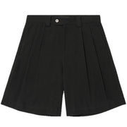 MERELY MADE Dobby Cotton Wide Cropped Pant