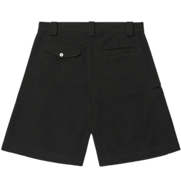 MERELY MADE Dobby Cotton Wide Cropped Pant