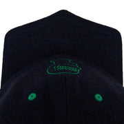 BRAIN DEAD Batwing Logo Head Flannel Hat