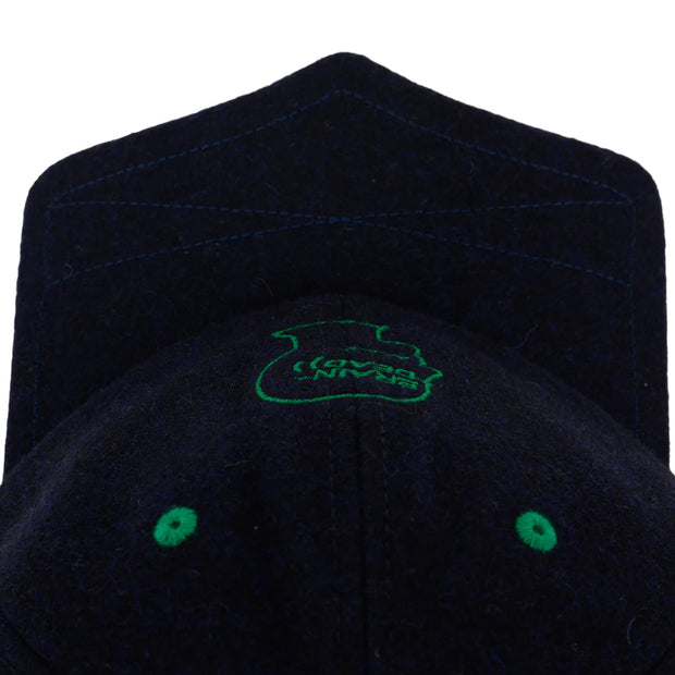 BRAIN DEAD Batwing Logo Head Flannel Hat