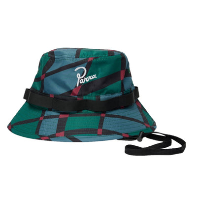 PARRA Squared Waves Pattern Safari Hat