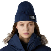 THE NORTH FACE Logo Box Cuffed Beanie